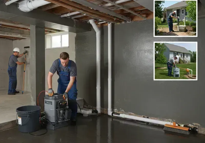 Basement Waterproofing and Flood Prevention process in Green Lake County, WI